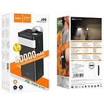 Изображение Внешний аккумулятор Power Bank Hoco J86 Powermaster 40000mAh Black (6931474759214) QC3.0, 22.5W #5 Фото Внешний аккумулятор Power Bank Hoco J86 Powermaster 40000mAh Black (6931474759214) QC3.0, 22.5W #5