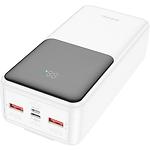 Изображение Внешний аккумулятор Power Bank Hoco J119B Sharp 30000mAh White (6942007606141) QC3.0, 22.5W + PD20W #1 Фото Внешний аккумулятор Power Bank Hoco J119B Sharp 30000mAh White (6942007606141) QC3.0, 22.5W + PD20W #1