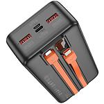 Изображение Внешний аккумулятор Power Bank Hoco J119B Sharp 30000mAh Black (6942007606134) QC3.0, 22.5W + PD20W #2 Фото Внешний аккумулятор Power Bank Hoco J119B Sharp 30000mAh Black (6942007606134) QC3.0, 22.5W + PD20W #2