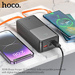 Изображение Внешний аккумулятор Power Bank Hoco J119B Sharp 30000mAh Black (6942007606134) QC3.0, 22.5W + PD20W #3 Фото Внешний аккумулятор Power Bank Hoco J119B Sharp 30000mAh Black (6942007606134) QC3.0, 22.5W + PD20W #3