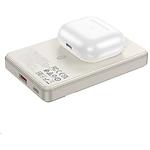 Изображение Внешний аккумулятор Power Bank Hoco Q18 Tourer 10000mAh White (6942007601542) QC, 22W,wireless charg #1 Фото Внешний аккумулятор Power Bank Hoco Q18 Tourer 10000mAh White (6942007601542) QC, 22W,wireless charg #1
