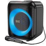 Изображение HOCO HA1 Graceful Black (6931474799951) портатив. колонка 30W, 3.6Ah аккум, BT, USB/SD, микрофон Фото HOCO HA1 Graceful Black (6931474799951) портатив. колонка 30W, 3.6Ah аккум, BT, USB/SD, микрофон