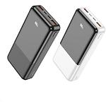 Фото Внешний аккумулятор Power Bank Hoco J108A Universe 20000mAh White (6931474791221) 22.5W #1