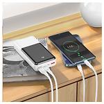 Фото Внешний аккумулятор Power Bank Hoco J108A Universe 20000mAh White (6931474791221) 22.5W #2