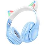 Изображение HOCO W42 Cat Crystal Blue (6931474795861) наушники с микрофоном накладные, Bluetooth 5.3 Фото HOCO W42 Cat Crystal Blue (6931474795861) наушники с микрофоном накладные, Bluetooth 5.3
