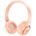 Изображение HOCO W41 Charm Pink (6931474789280) наушники с микрофоном накладные, Bluetooth 5.3 Фото HOCO W41 Charm Pink (6931474789280) наушники с микрофоном накладные, Bluetooth 5.3
