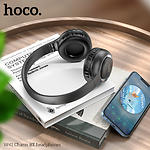 Изображение HOCO W41 Charm Black (6931474789259) наушники с микрофоном накладные, Bluetooth 5.3 #2 Фото HOCO W41 Charm Black (6931474789259) наушники с микрофоном накладные, Bluetooth 5.3 #2
