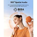 Фото Baseus AirNora 2 TWS Gradient Orange Bluetooth гарнитура (NGTW320207) #6