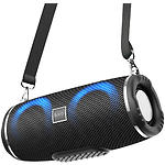 HOCO HC12 Sports Black (6931474765789) портативна колонка 5W, 1.2Ah акум., FM, BT 5.0, SD, Aux - фото