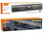 Изображение HOCO BS49 Dazzling Metal Gray (6931474766274) портативная колонка 5W,1.2Ah аккум,BT,FM,USB,SD #3 Фото HOCO BS49 Dazzling Metal Gray (6931474766274) портативная колонка 5W,1.2Ah аккум,BT,FM,USB,SD #3