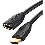 Фото Кабель Vention (VAA-B06-B300) 3м, Black, 4K HDMI to HDMI Female Extension #1