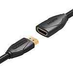 Фото Кабель Vention (VAA-B06-B300) 3м, Black, 4K HDMI to HDMI Female Extension #3