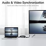 Фото Кабель Vention (VAA-B06-B300) 3м, Black, 4K HDMI to HDMI Female Extension #5
