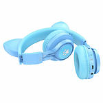 Изображение HOCO W39 Cat kids Bluetooth Blue (6931474779250) наушники с микрофоном накладные #1 Фото HOCO W39 Cat kids Bluetooth Blue (6931474779250) наушники с микрофоном накладные #1
