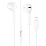 Фото HOCO M80 Original Lightning White (69314747366421) наушники вкладыши с микрофоном