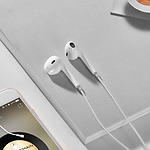 Фото HOCO M80 Original Lightning White (69314747366421) наушники вкладыши с микрофоном #4