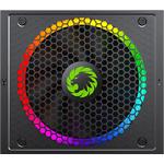 Фото Блок питания GAMEMAX RGB850 PRO 80+Gold 850W, ARGB ring fan 140мм, модульный #1