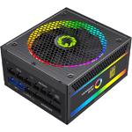 Фото Блок питания GAMEMAX RGB850 PRO 80+Gold 850W, ARGB ring fan 140мм, модульный #2