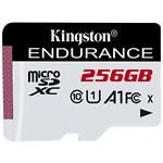 Изображение microSD XC 256 GB Kingston Endurance Class10 A1 UHS-1 U1 (SDCE/256GB) без переходника, R/W 95/45Mb/s Фото microSD XC 256 GB Kingston Endurance Class10 A1 UHS-1 U1 (SDCE/256GB) без переходника, R/W 95/45Mb/s