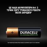 Фото Аккумулятор DURACELL AA/HR6 NiMh 2500 mAh (5007308) (4шт/blister) #4