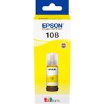 Изображение Чернила EPSON 108 (C13T09C44A) Yellow L8050/L18050, 70мл, 7200стр Фото Чернила EPSON 108 (C13T09C44A) Yellow L8050/L18050, 70мл, 7200стр