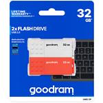 Изображение USB Flash 32Gb GOODRAM UME2 Mix 2-Pack (UME2-0320MXR11-2P) набор 2 шт #1 Фото USB Flash 32Gb GOODRAM UME2 Mix 2-Pack (UME2-0320MXR11-2P) набор 2 шт #1