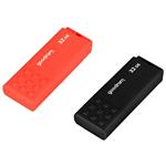 Фото USB Flash 32GB GOODRAM UME3 Mix USB3.2 2-Pack (UME3-0320MXR11-2P) набор 2 шт, R/W 60/20Mb/s #1
