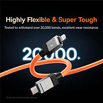 Фото Кабель Baseus CAKW000007 CoolPlay Series Fast Charging Type-C/Lightning, 1м Orange, PD 20W #7