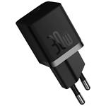 Изображение Сетевое ЗУ Baseus CCGN070401 Black, GAN5 Fast Charger Type-C, 30W Фото Сетевое ЗУ Baseus CCGN070401 Black, GAN5 Fast Charger Type-C, 30W