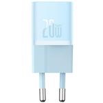 Изображение Сетевое ЗУ Baseus CCGN050103 Blue, GaN5 Fast Charger Type-C, 20W #2 Фото Сетевое ЗУ Baseus CCGN050103 Blue, GaN5 Fast Charger Type-C, 20W #2