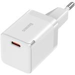 Изображение Сетевое ЗУ Baseus CCGN010102 White, GaN3 Fast Charger Type-C, 30W #1 Фото Сетевое ЗУ Baseus CCGN010102 White, GaN3 Fast Charger Type-C, 30W #1