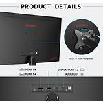 Фото KOORUI 24" 24E4 Gaming VA 1920x1080, 1мс, 3000:1, 250кд/м2, 165Гц, DP/HDMI, Аудиовыход #3