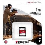 Фото SD XC 1TB Kingston Canvas React Plus UHS-II U3 V60 (SDR2V6/1TB) R280/W150 #2
