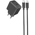 Фото Сетевое ЗУ Hoco CS13A Black (6942007603843) Type-C, PD20W + Cable Type-C