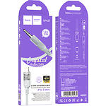 Изображение Звуковой переходник HOCO UPA27 White (6942007612524) Lightning male на 3.5mm male Audio cable 1.2м #4 Фото Звуковой переходник HOCO UPA27 White (6942007612524) Lightning male на 3.5mm male Audio cable 1.2м #4