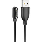 Фото Кабель HOCO Y18 Black (6942007605267) USB Smart sports watch charging, 1м, зарядка смарт-часов