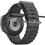 Фото Кабель HOCO Y18 Black (6942007605267) USB Smart sports watch charging, 1м, зарядка смарт-часов #2