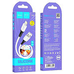 Изображение Кабель HOCO X82 White (6931474768544) USB/Lightning, 1м, 2.4A, silicone+silicone #3 Фото Кабель HOCO X82 White (6931474768544) USB/Lightning, 1м, 2.4A, silicone+silicone #3