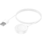 Фото Кабель HOCO Y16 White (6942007603089) USB Smart sports watch charging, 1м, зарядка смарт-часов #1