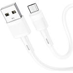 Фото Кабель HOCO X83 White (6931474770899) USB/Micro-USB, 1м, 2.4A, PVC #1