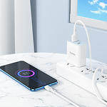 Фото Кабель HOCO X83 White (6931474770899) USB/Micro-USB, 1м, 2.4A, PVC #2