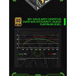 Изображение Блок питания GAMEMAX GX-600, 600W, 12см. вент, 80+Gold #13 Фото Блок питания GAMEMAX GX-600, 600W, 12см. вент, 80+Gold #13