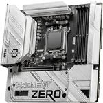 Изображение Материнская плата MSI B650M PROJECT ZERO, AM5, micro-ATX #2 Фото Материнская плата MSI B650M PROJECT ZERO, AM5, micro-ATX #2