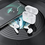 Фото HOCO EW03 Plus TWS Bluetooth White (6931474753885) гарнитура #5