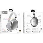 Изображение HOCO W35 Max Joy wireless Silver (6942007612210) наушники с микрофоном накладные, Bluetooth 5.3 #3 Фото HOCO W35 Max Joy wireless Silver (6942007612210) наушники с микрофоном накладные, Bluetooth 5.3 #3