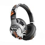 Изображение HOCO ESD18 Graffiti Bluetooth Black (6942007610421) гарнитура с оголовьем Фото HOCO ESD18 Graffiti Bluetooth Black (6942007610421) гарнитура с оголовьем