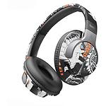 Изображение HOCO ESD18 Graffiti Bluetooth Black (6942007610421) гарнитура с оголовьем #3 Фото HOCO ESD18 Graffiti Bluetooth Black (6942007610421) гарнитура с оголовьем #3