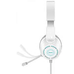 Изображение HOCO W108 Sue gaming White (6931474799425) наушники с микрофоном накладные #1 Фото HOCO W108 Sue gaming White (6931474799425) наушники с микрофоном накладные #1