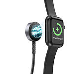 Изображение Беспроводное Wireless ЗУ HOCO CW54 2-in-1 Black (6942007611381) 20/2.5W iP+iWatch #2 Фото Беспроводное Wireless ЗУ HOCO CW54 2-in-1 Black (6942007611381) 20/2.5W iP+iWatch #2