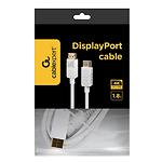 Изображение Кабель Cablexpert CC-DP2-6-W - DisplayPort V1.2, 5K 30Hz, 1.8 метра #1 Фото Кабель Cablexpert CC-DP2-6-W - DisplayPort V1.2, 5K 30Hz, 1.8 метра #1